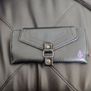 Black Volcom Wallet